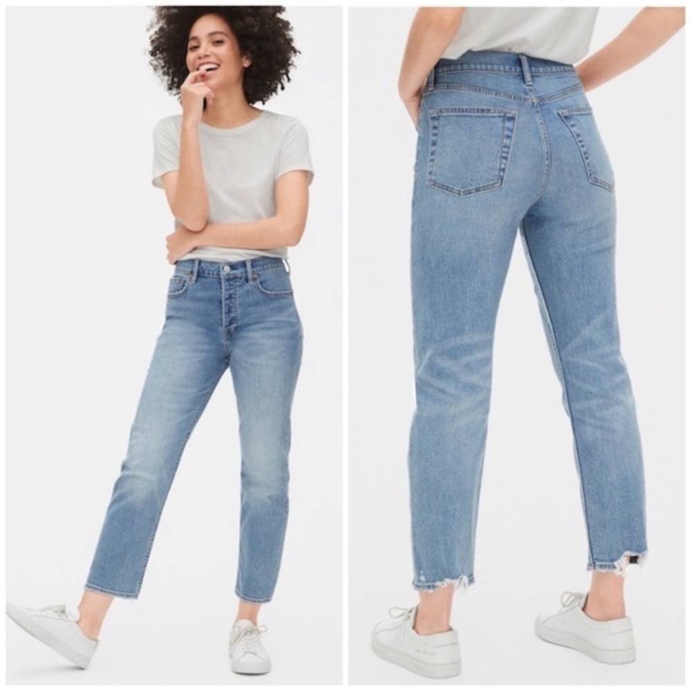 GAP Cheeky HR Straight Jean